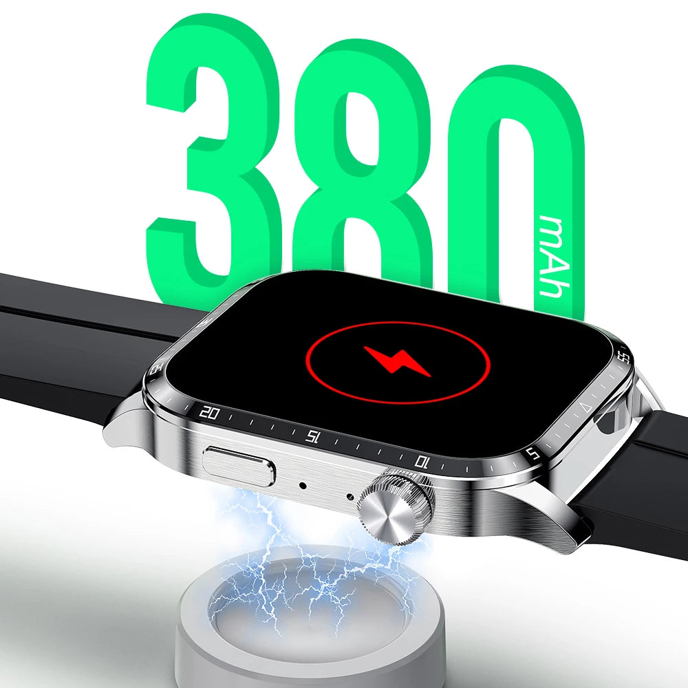 GT4 relógio inteligente para homens e mulheres, chamada Bluetooth, monitor de saúde IP68, impermeável esporte fitness rastreador