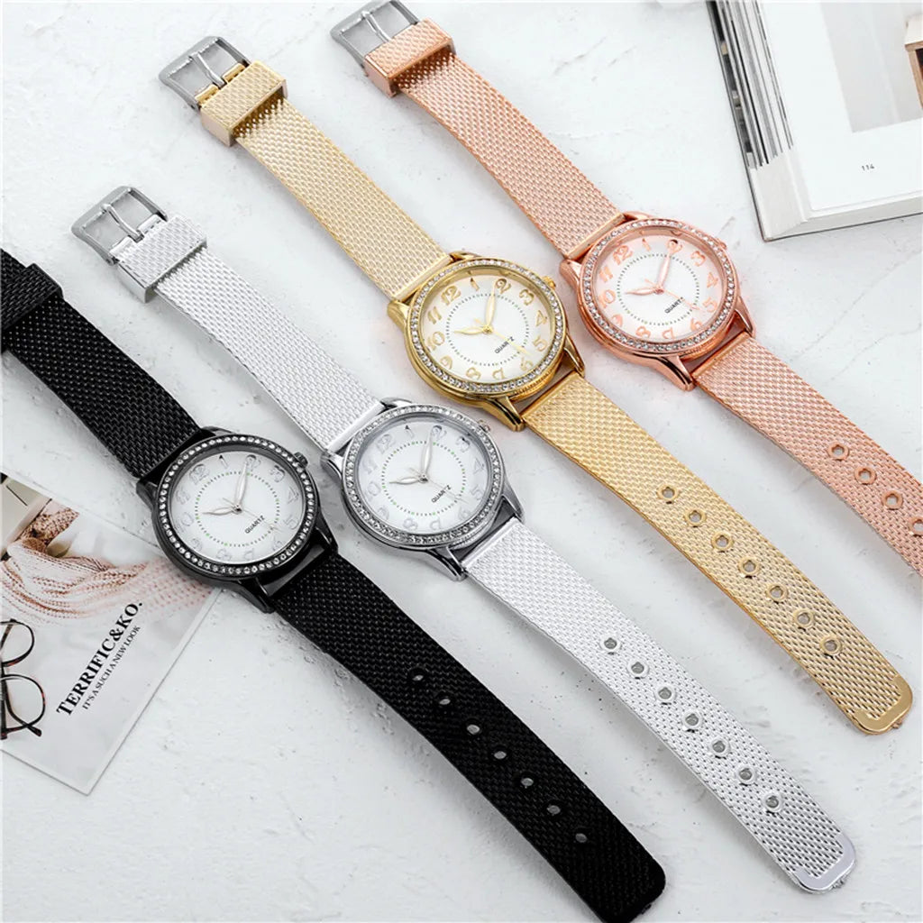 Relogio feminino Luxury