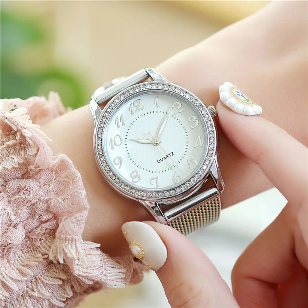 Relogio feminino Luxury