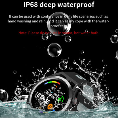 Relógio SK14 Plus Smartwatch para homens, chamada Bluetooth, IP68 impermeável, relógio inteligente esportivo, oxigênio no sangue, freqüência cardíaca, monitoramento do sono