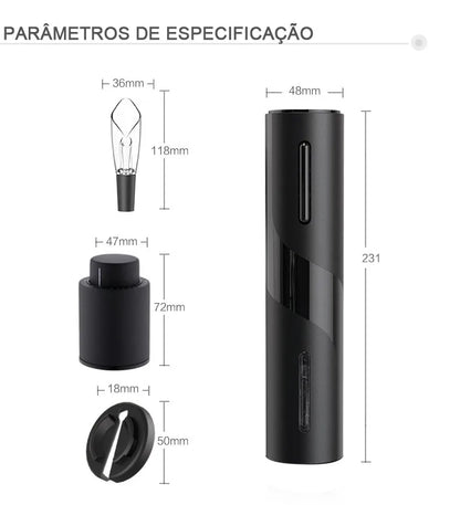 Abridor de garrafa de vinho elétrico, FRETE GRÁTIS