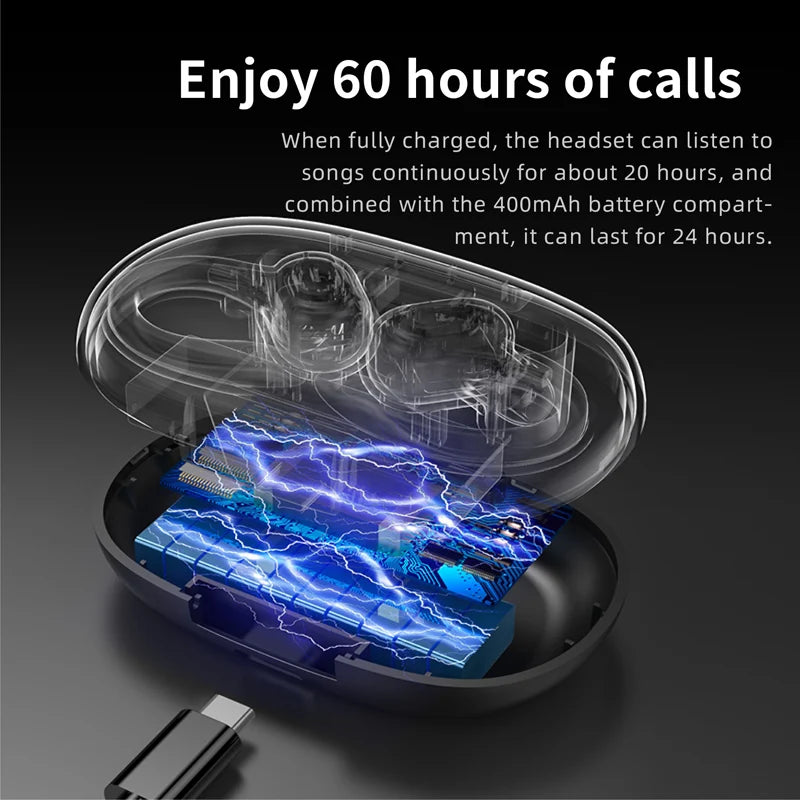 Fone sem fio Tws Audifonos Bluetooth Wireless Headphones Noise Reduction Stereo Hook Headsets Sport Earphone Game Case Fone De Ouvido Sem Fio